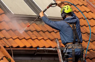 Démoussage et hydrofuge de toiture à Andouillé